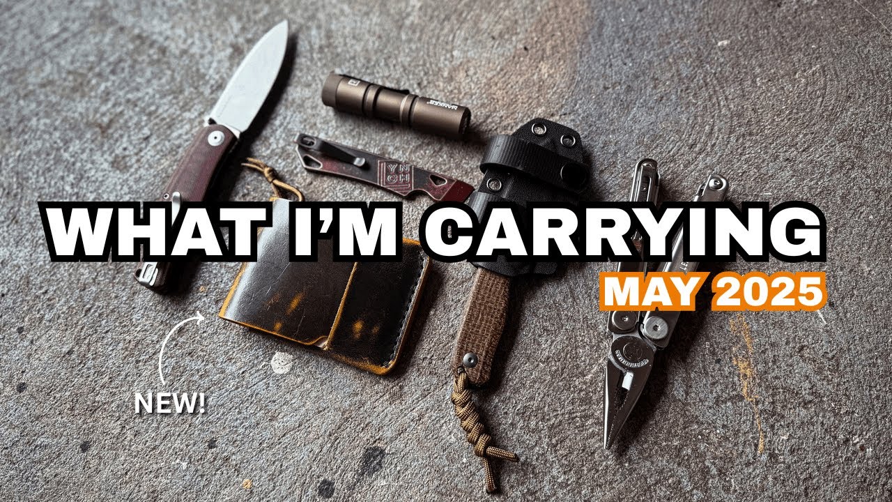 My Everyday Carry for May 2025 - Pocket Dump!