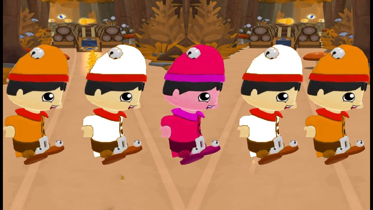 TAG WITH RYAN WHITE ORANGE ELF RYAN NEW COLOR CHANGISG COSTUME RACING GAMEPLAY