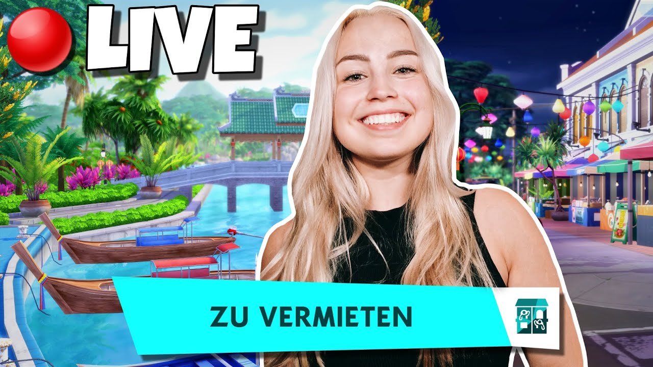 🔴LIVE! Die Sims 4 *ZU VERMIETEN* 🌍😍 [Beta-Version] | Sims 4 Packvorstellung | SIMBO