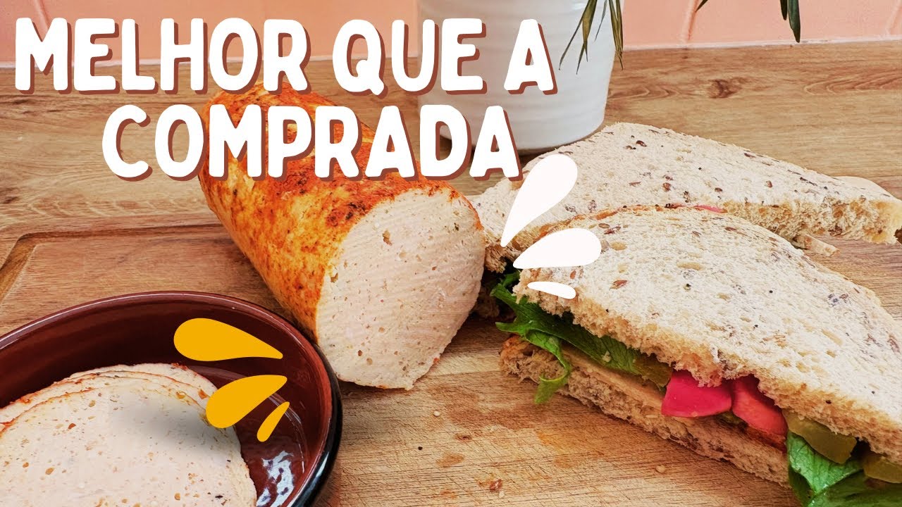 ADEUS MORTADELA COMPRADA! A partir de hoje só essa receita #mortadela #comidasaudavel 