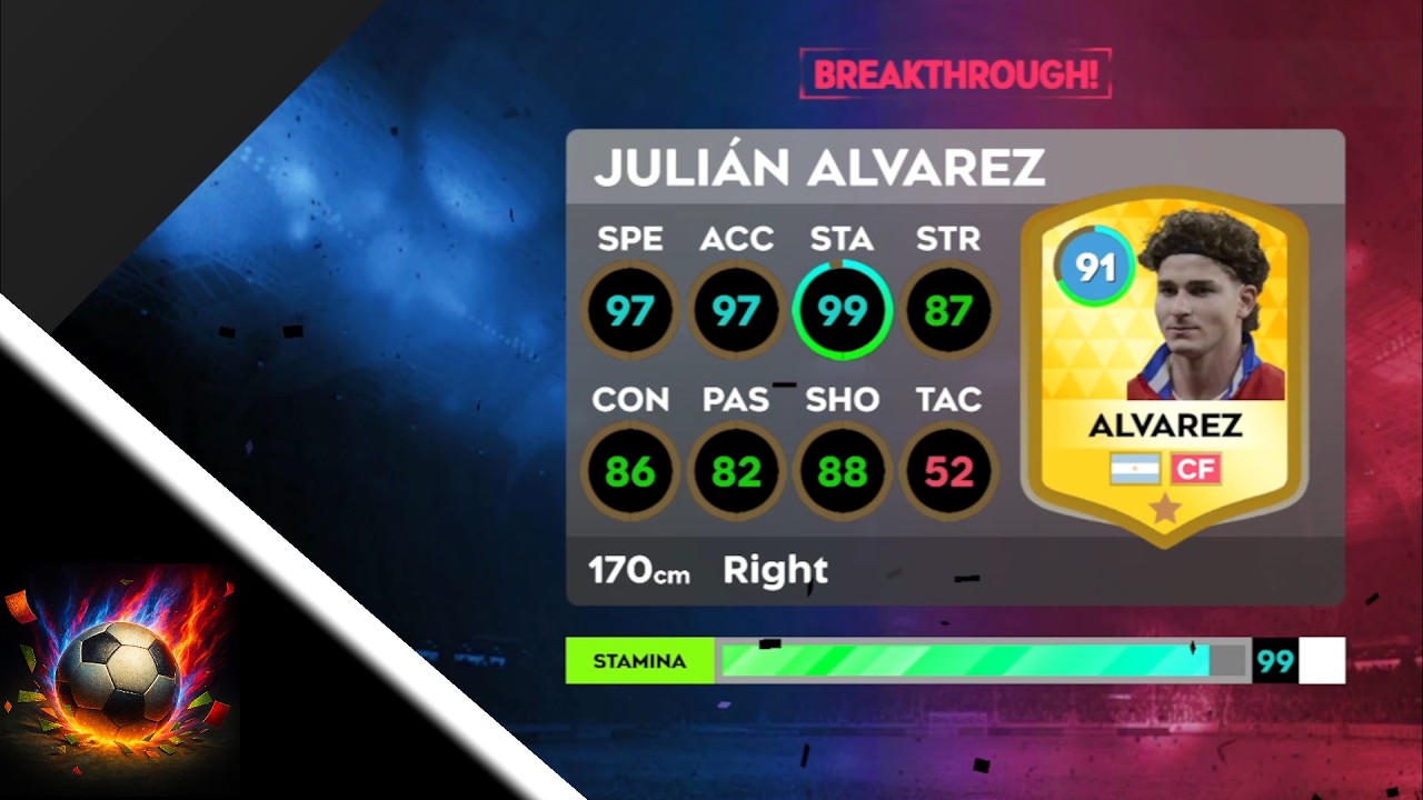 DLS 26 ⭐ | UPGRADE MAX JULIÁN ALVAREZ (84) 💥