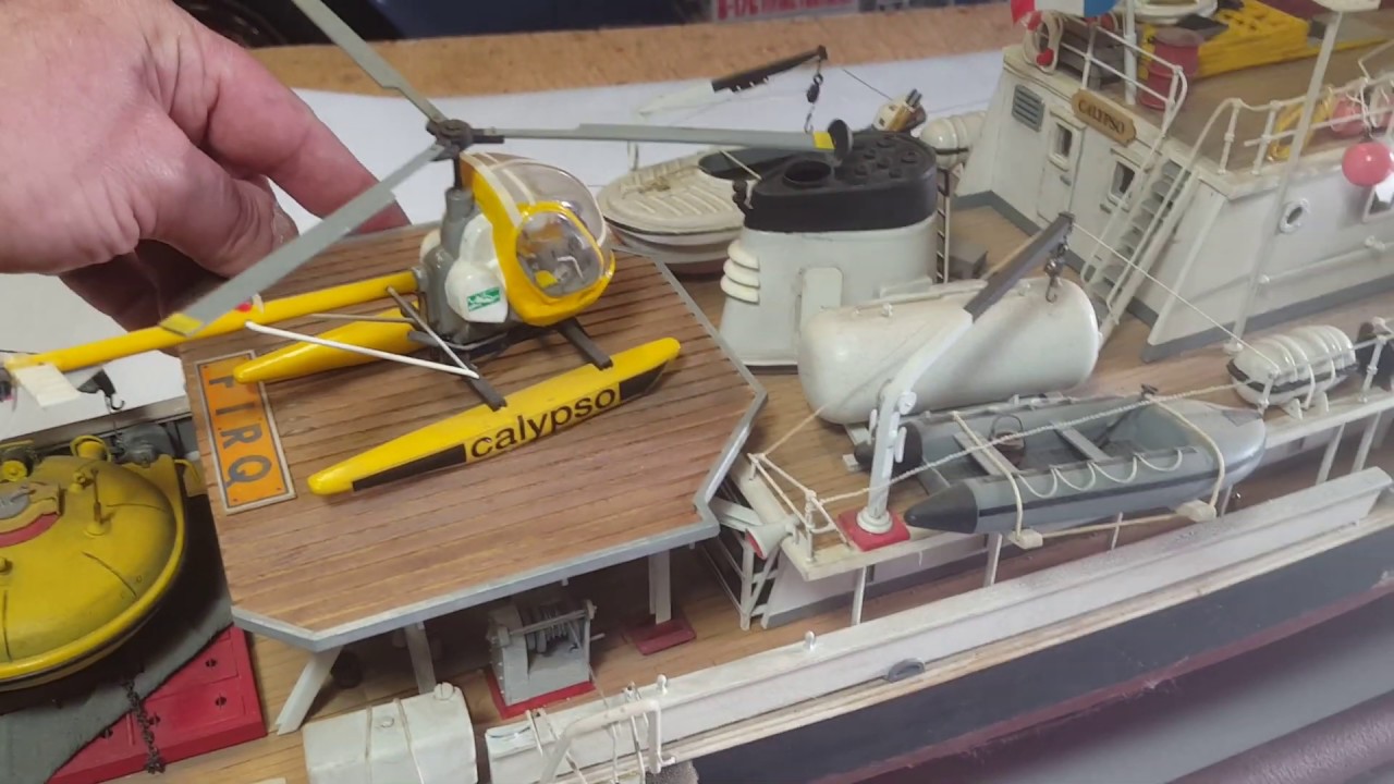 Billings RC Calypso ship model  2