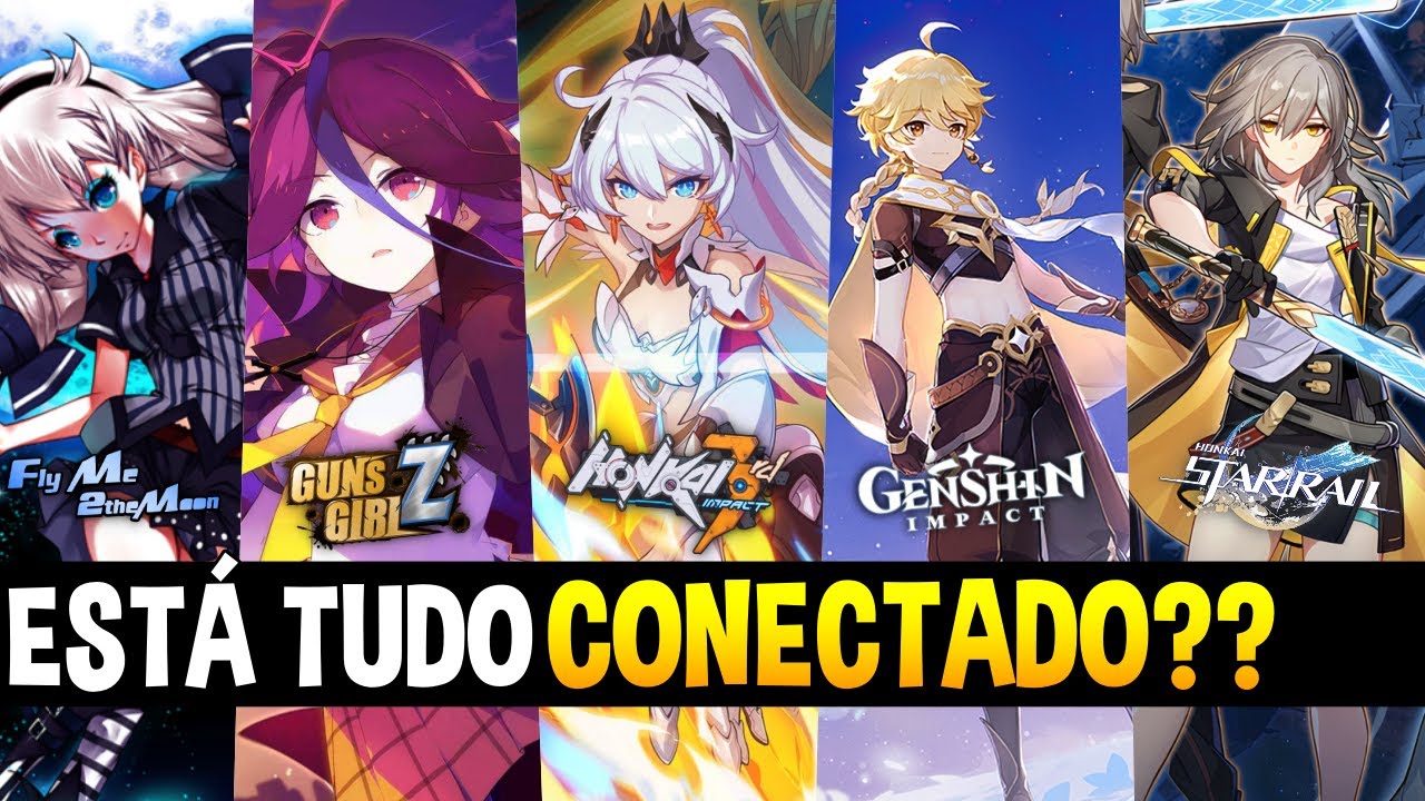 COMO FUNCIONA O MULTIVERSO DA MIHOYO?? | GENSHIN IMPACT, HONKAI IMPACT 3RD, HONKAI STAR RAIL