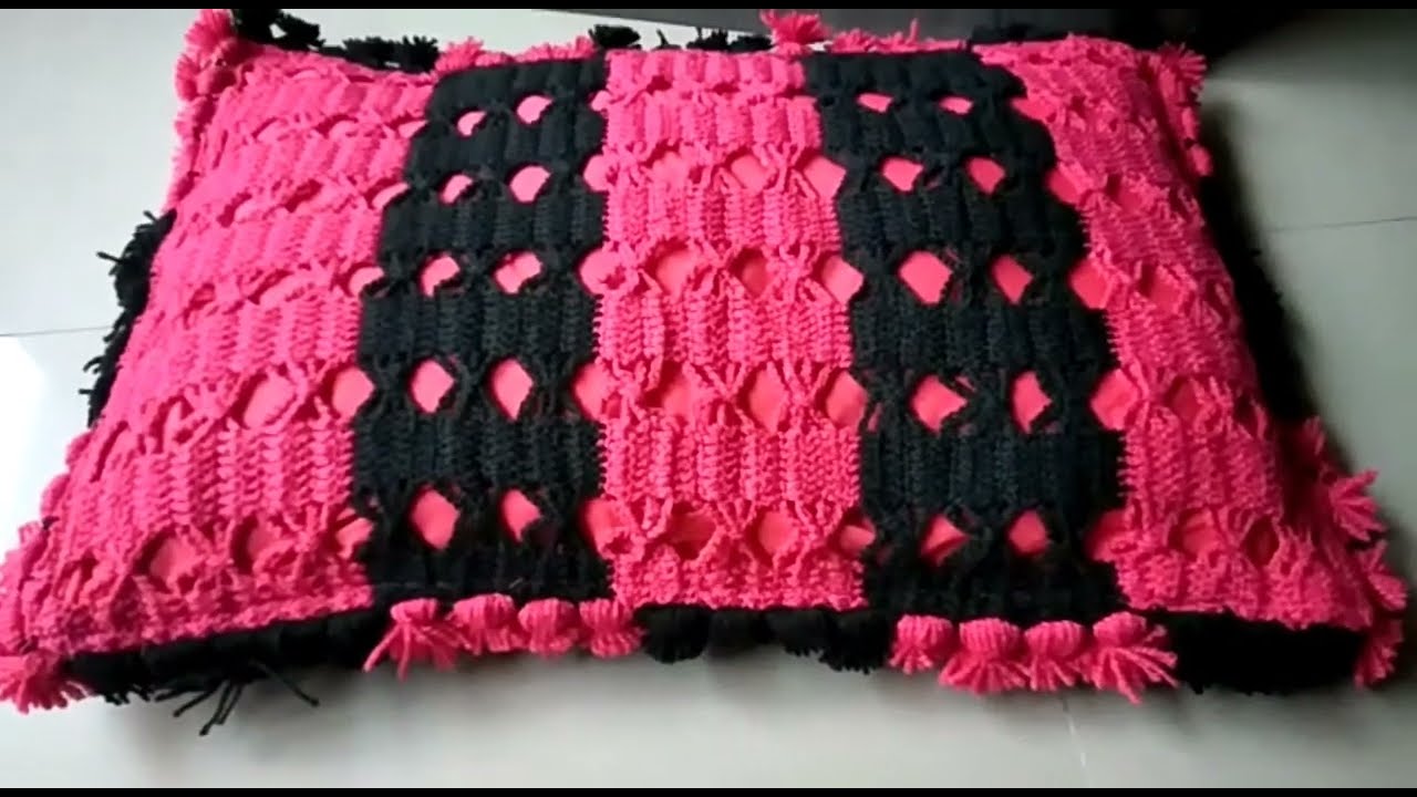 new designs ............woolen pillow cover ......with new hand creative design