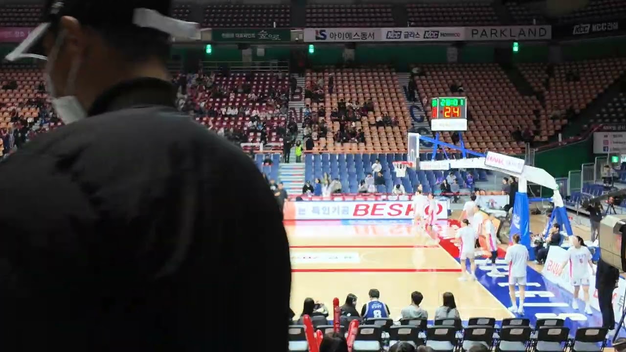 2026 0221 WKBL 용인삼성생명 원정경기  V LONG