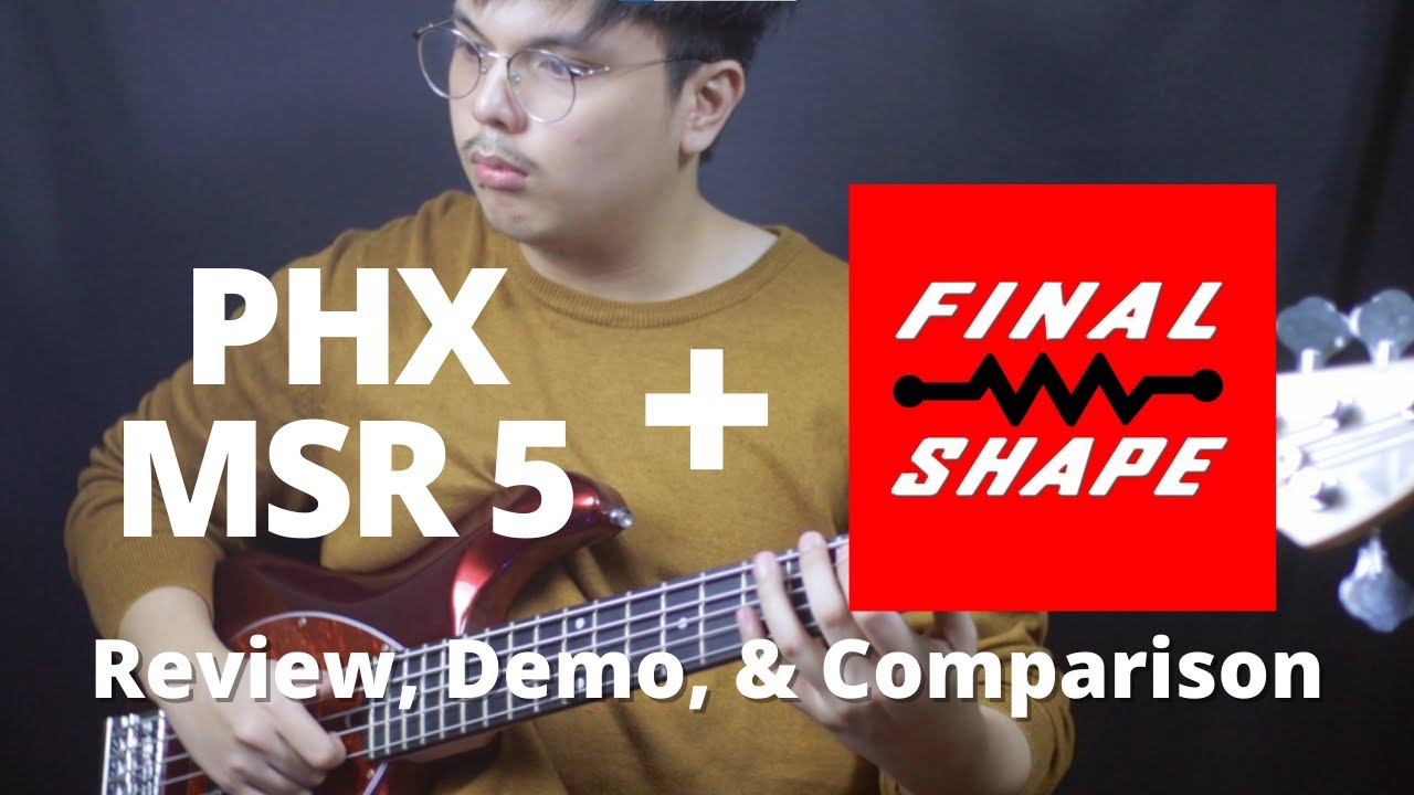 PHX MSR Baxio 5 with the Final Shape Preamp | Review, Demo, & Comparison