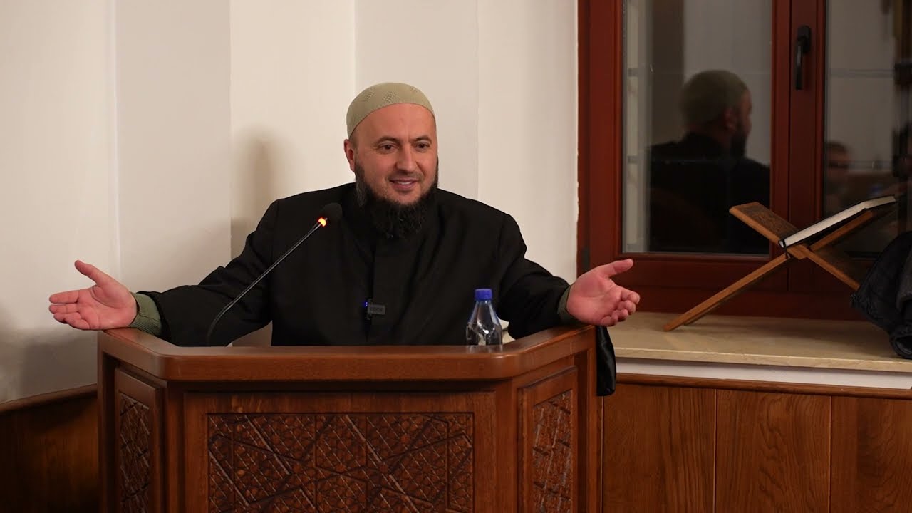 Hfz. Esad ef. Mahmutović - Naš vakat u govoru Poslanika a.s. - 2.deo (4.11.2025.) Hajrudin džamija