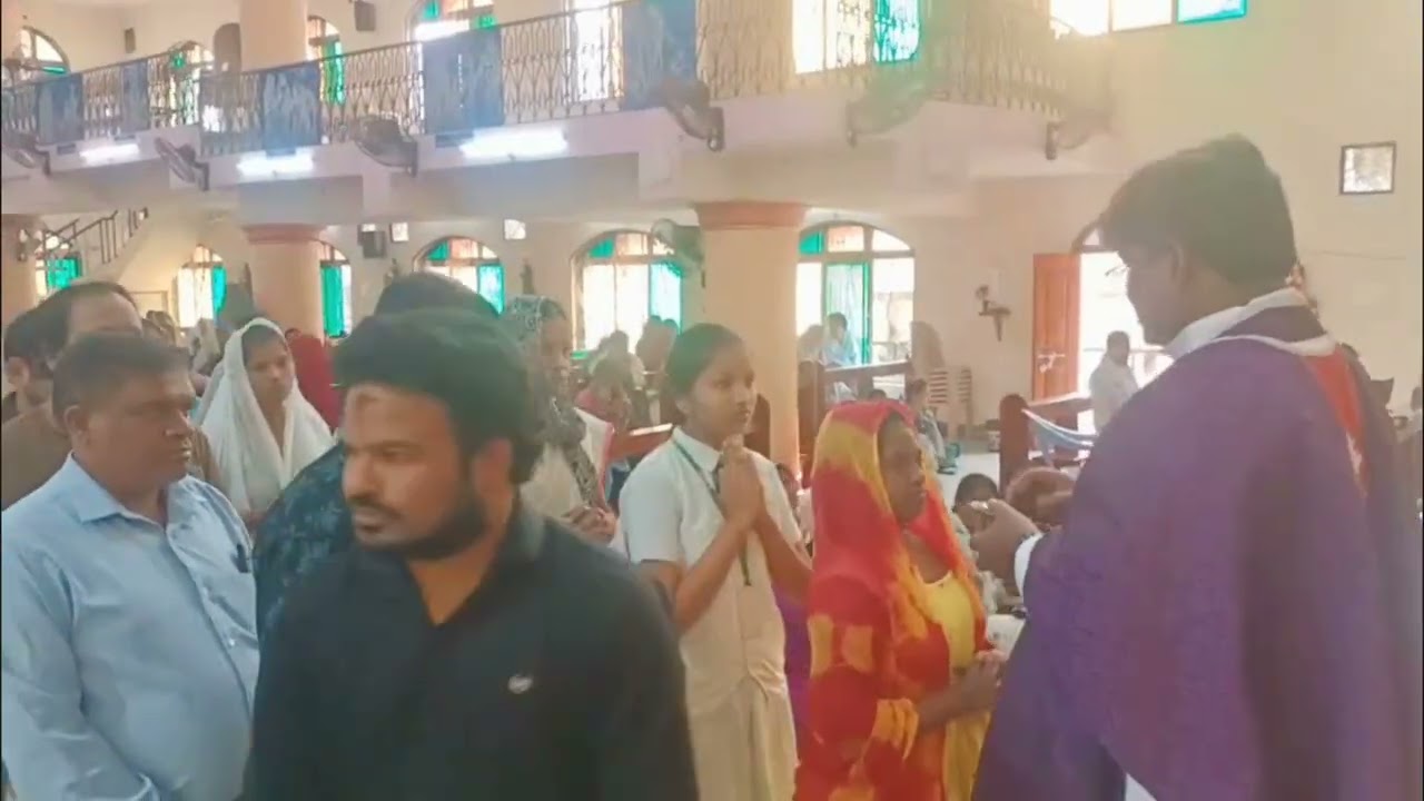 ash Wednesday john mazzucconi Church ( khammam)