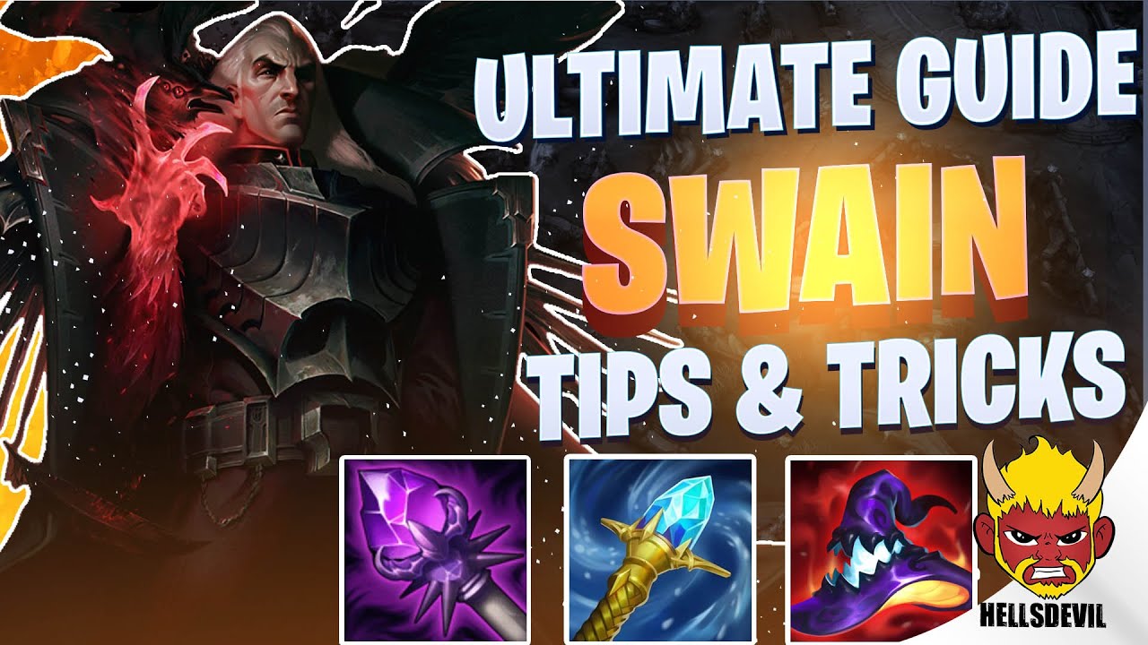 WILD RIFT: ПОЛНОЕ РУКОВОДСТВО ПО SWAIN | СОВЕТЫ И ПОДСКАЗКИ | Руководство и сборка