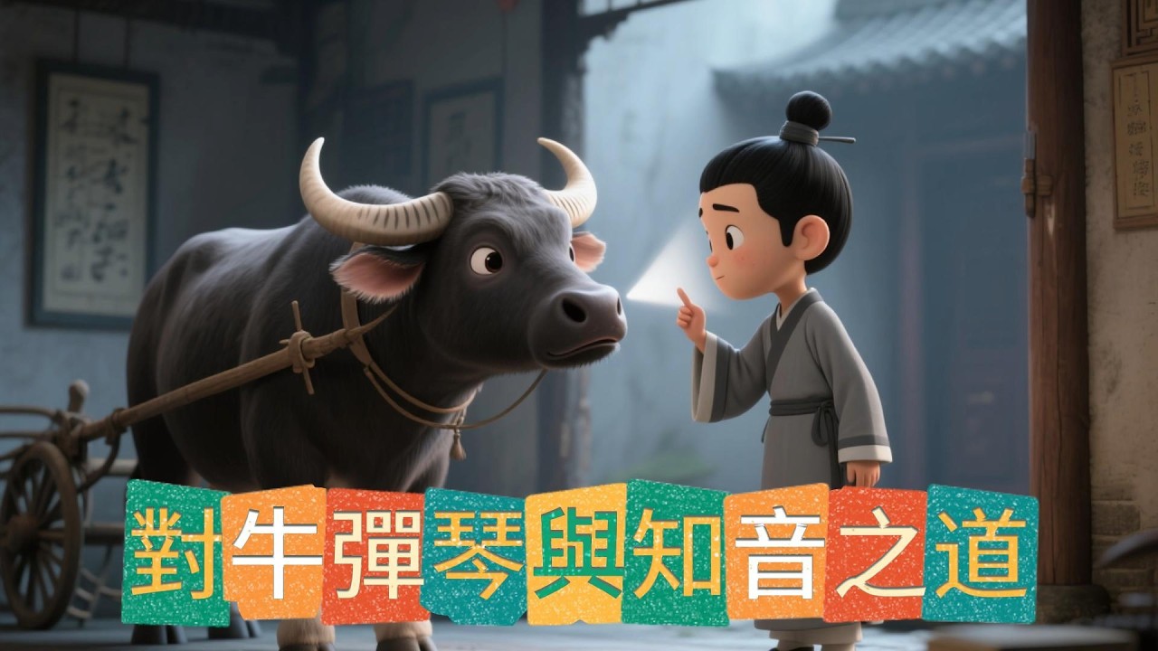 中國成語對牛彈琴與知音之道 #中國成語 #對牛彈琴與知音之道