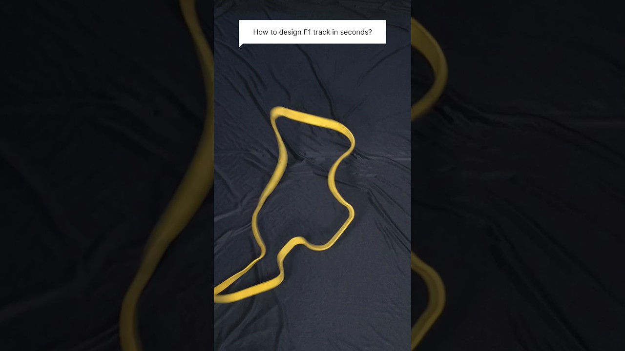 How to design F1 race track in seconds? #shorts #formula1 #racing #motogp
