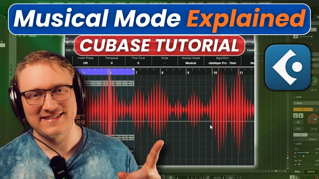 How to Use Musical Mode in Cubase