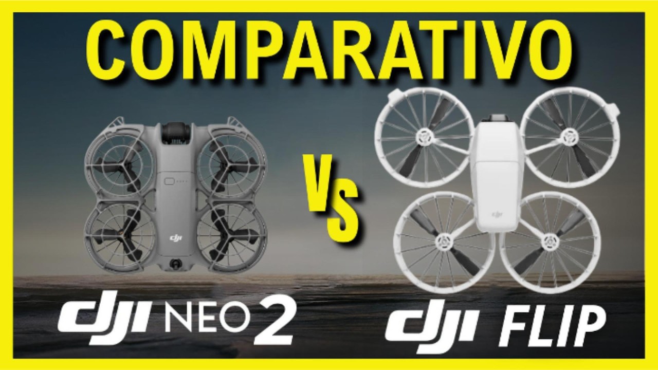 🔥Qual Drone Comprar? DJI Neo 2 X DJI Flip – Comparativo Completo!🔥