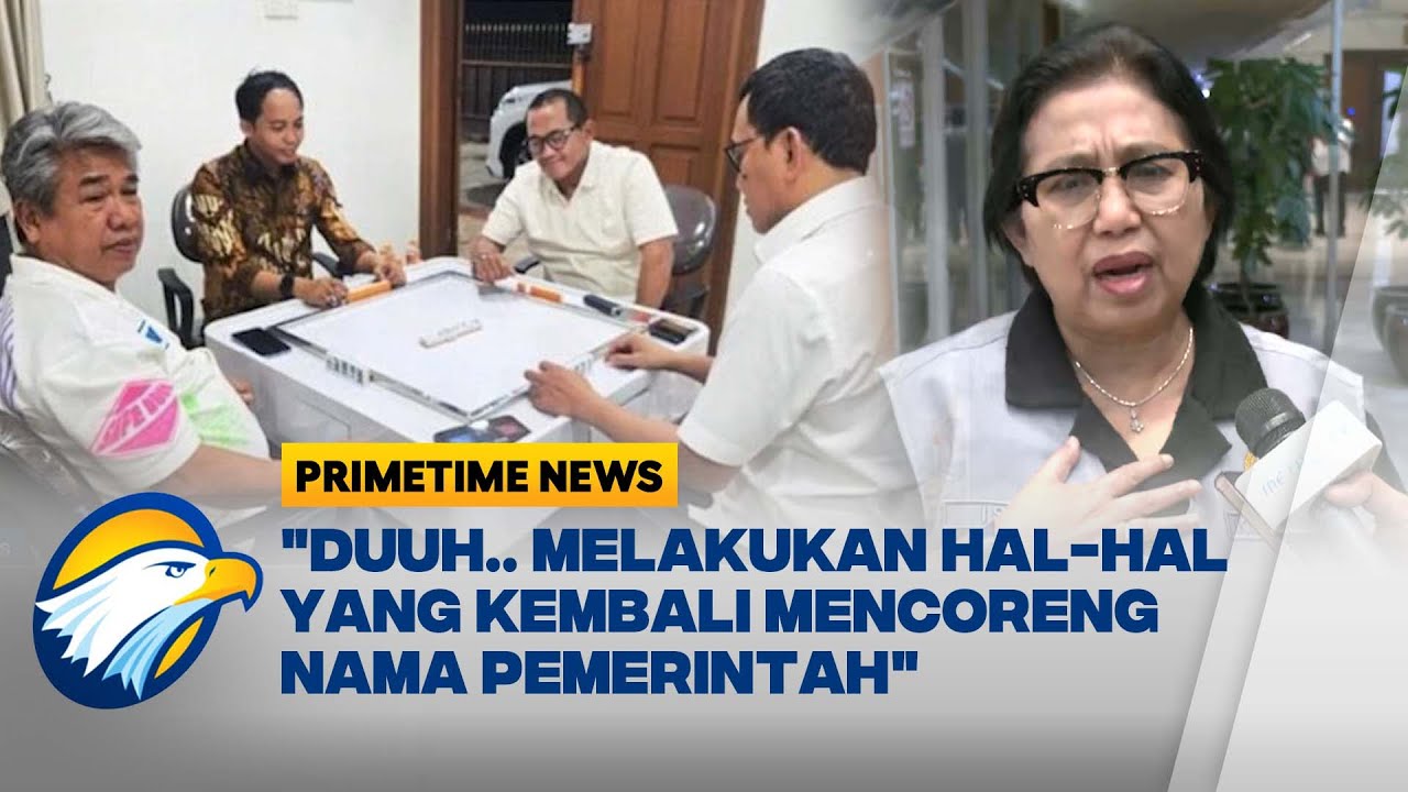 DPR Menyayangkan Dua Menteri Main Domino Dengan Eks Tersangka Pembalakan Hutan - [Primetime News]