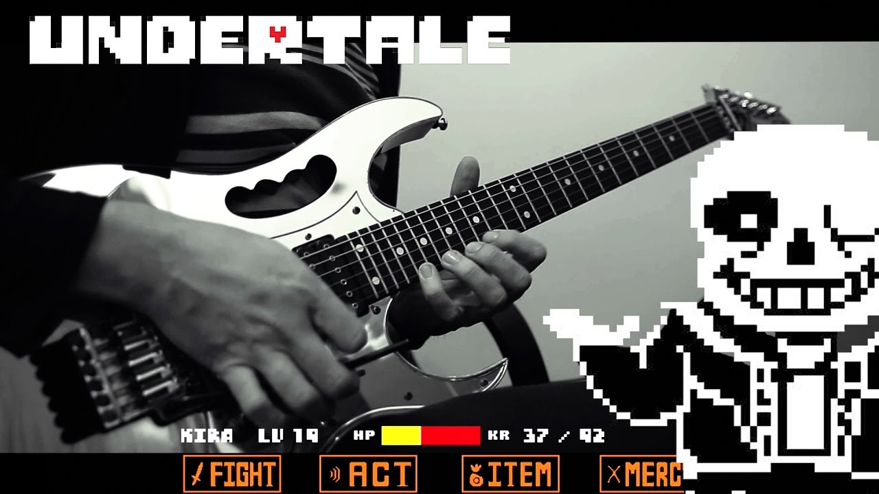 UNDERTALE - Reality Check Through The Skull . GUITAR COVER!