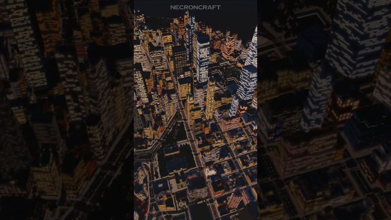 2 weeks minecraft phase but I lost control | Minecraft Timelapse #minecraft #minecraftbuilding #nyc
