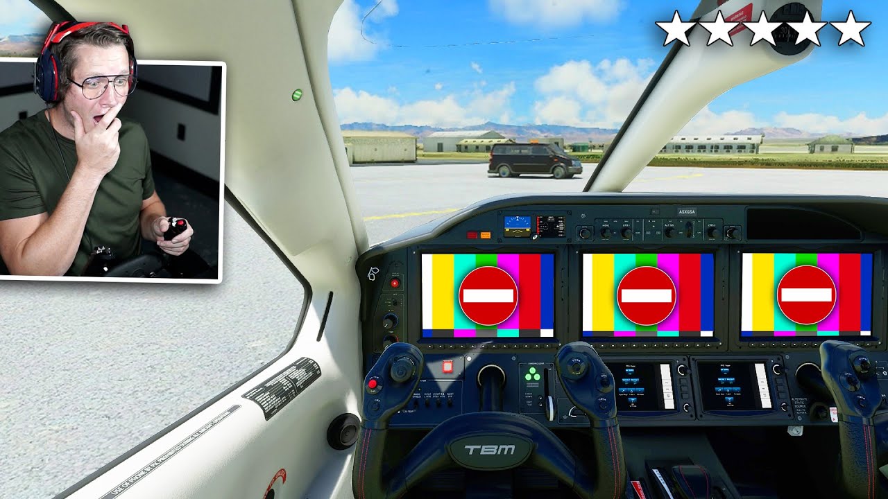 I LANDED AT AREA 51 - Microsoft Flight Simulator - Part 5