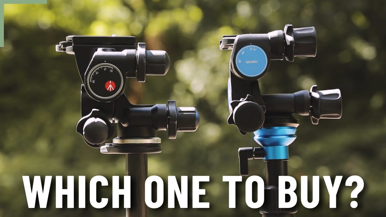 Manfrotto 410 vs Benro GD3WH. Geared tripod head comparison!