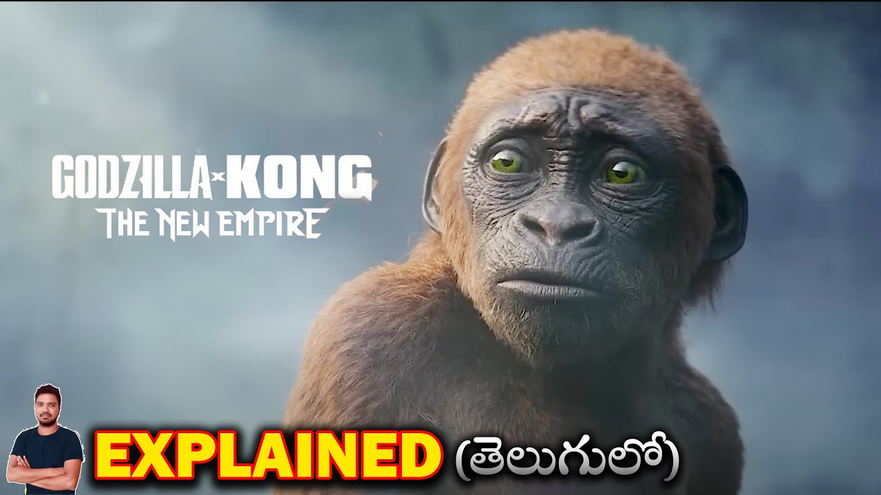 Godzilla x Kong: The New Empire (2024) Explained in Telugu | BTR Creations