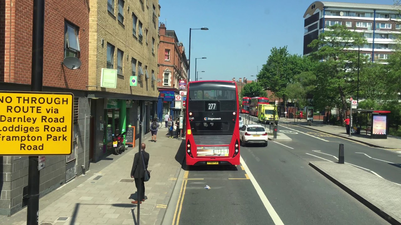 On Bus 277 From Roman Rd Market To Dalston Junctions