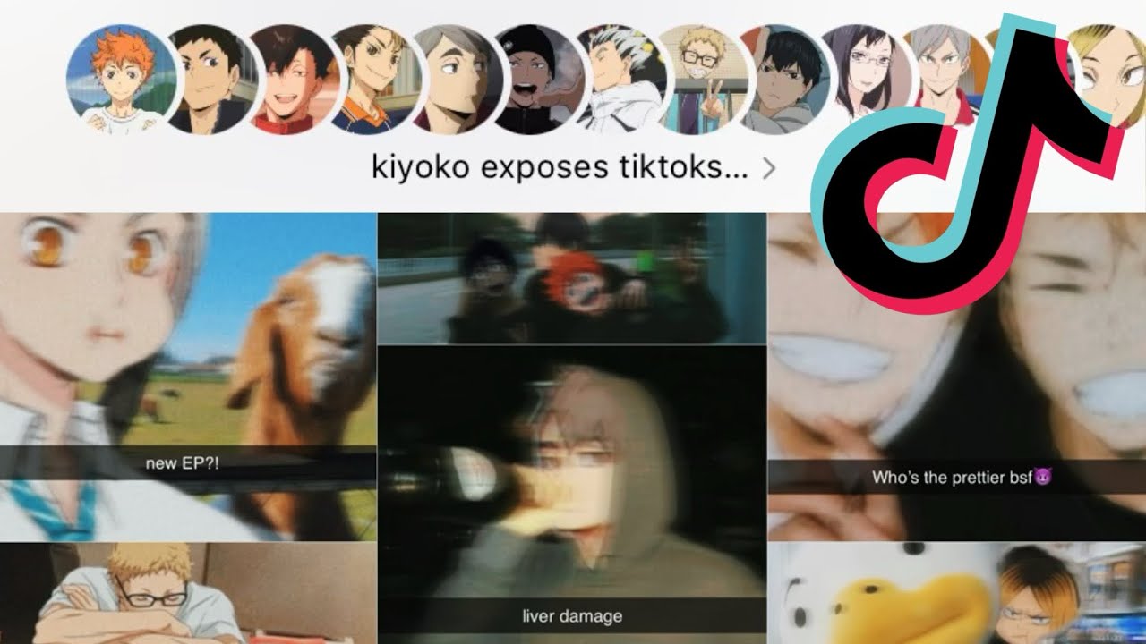 kiyoko exposes tiktoks?? — haikyuu texts