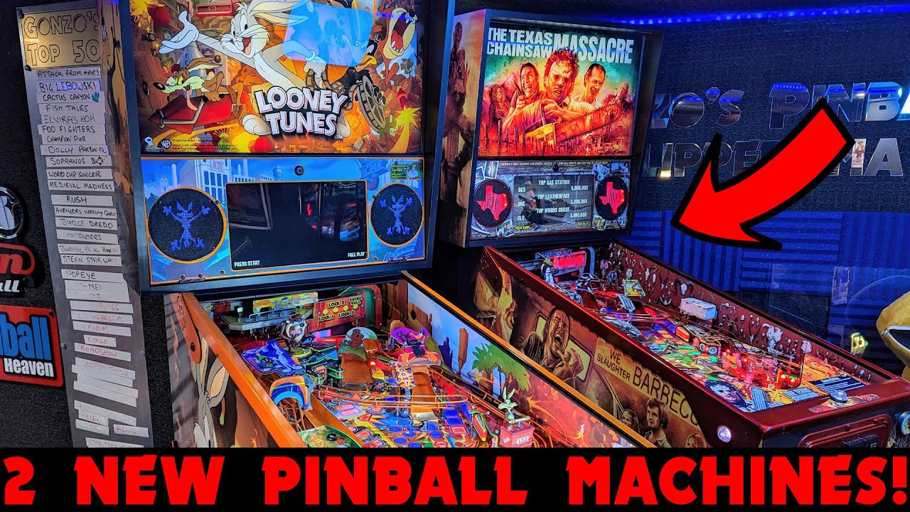 First Impressions: Spooky Pinball's Looney Tunes vs Texas Chainsaw Massacre Pinball Machines