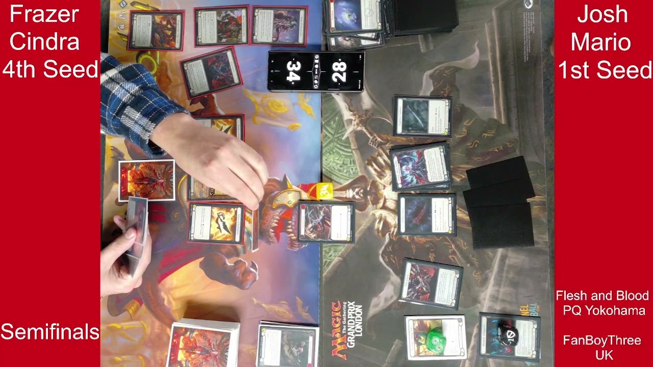 ProQuest Yokohama  @FanBoyThree - Semifinals Cindra vs Arakni, Marionette