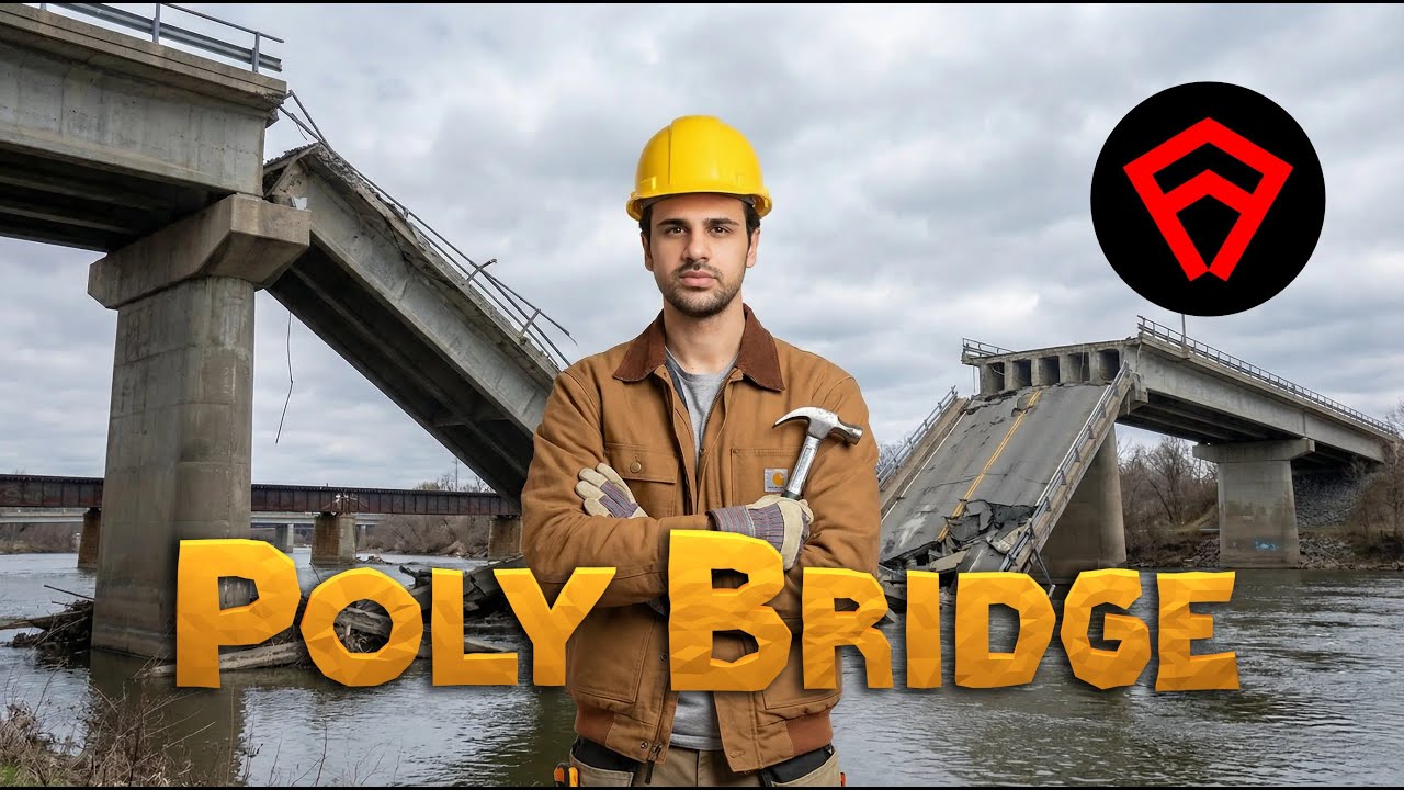 Soy licenciado, no se preocupe 🌉 Pt.2 | Fabro324 | Poly Bridge Gameplay Español