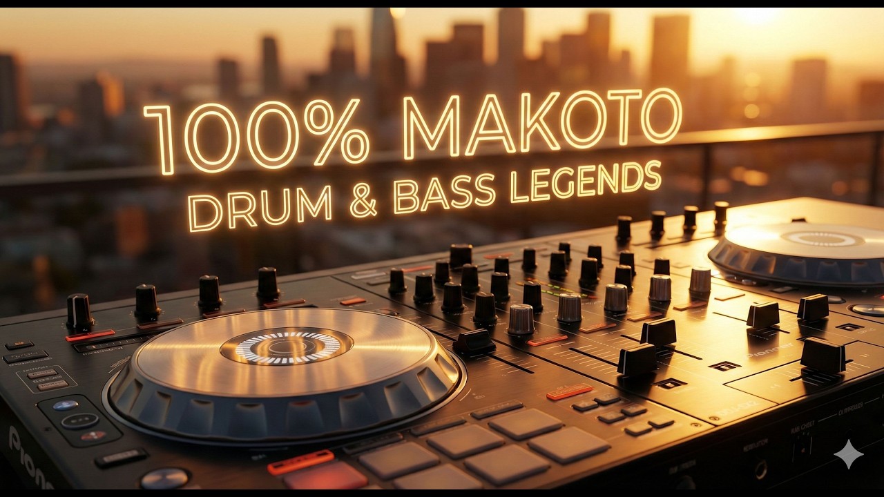 🔊 Drum & Bass Legends: 100% MAKOTO Tribute Mix | Mixed by Caio Bueno
