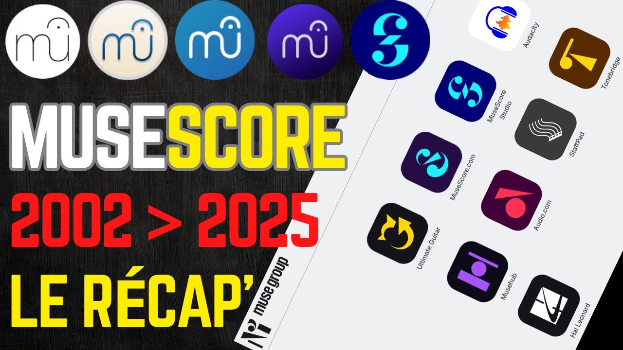 23 ans de MuseScore résumés en 23 minutes - Le Récap' 2002-2025