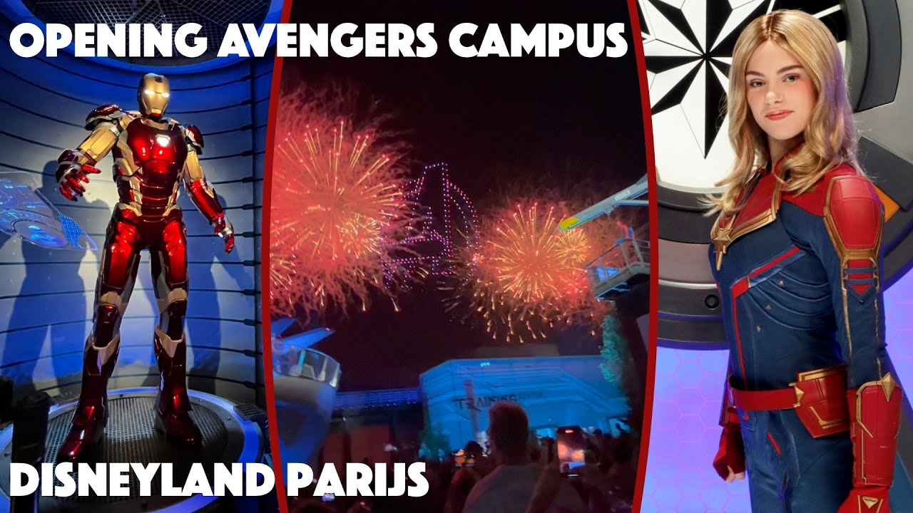 Opening Avengers Campus in Disneyland Parijs! - Alles over de nieuwe zone in de Walt Disney Studios