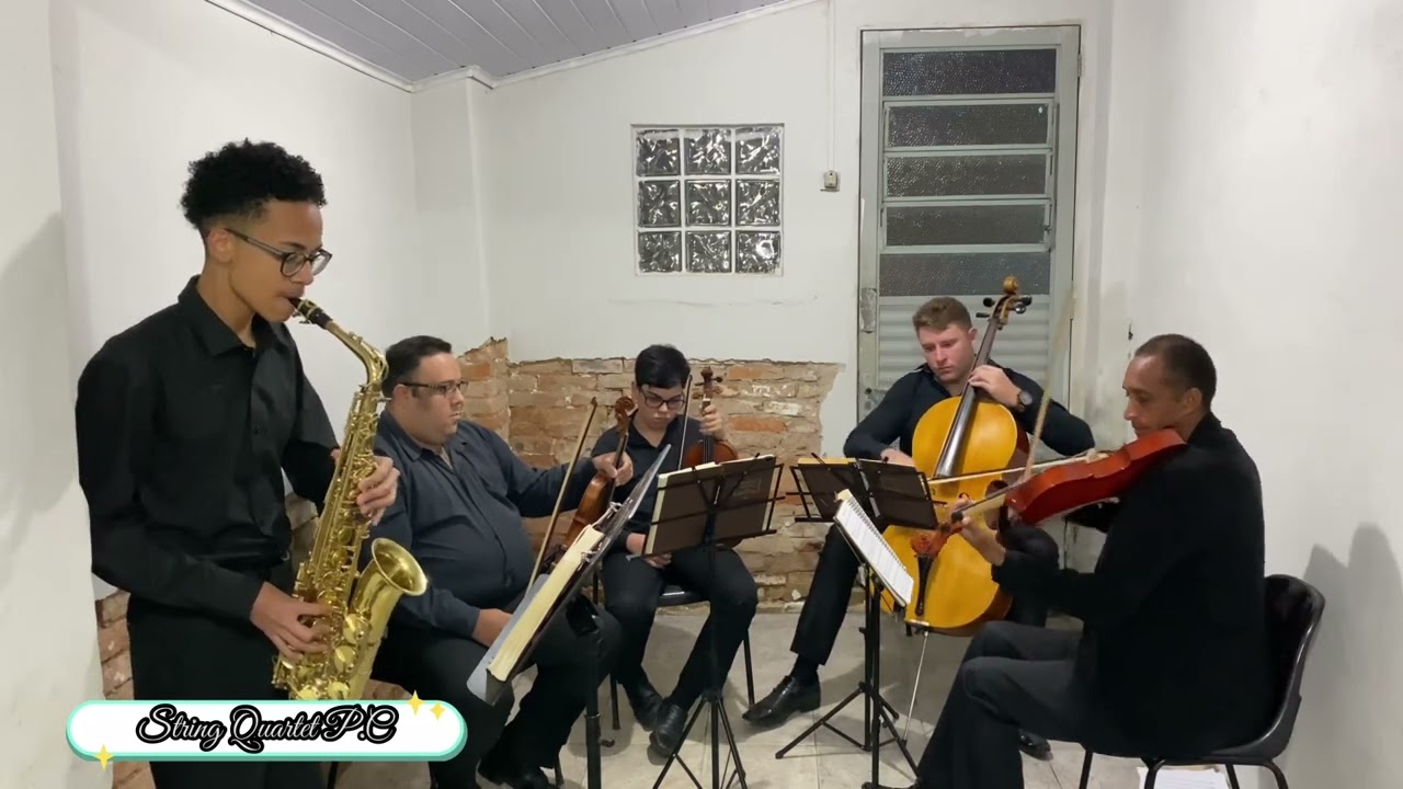 Hino CCB 27 - O Senhor é Minha Luz ( Quarteto + Sax no solo )