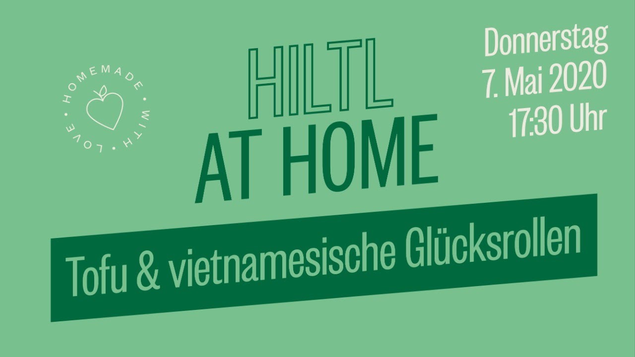 Hiltl at Home: Tofu-Herstellung und Vietnamesische Glücksrollen (VEGAN)