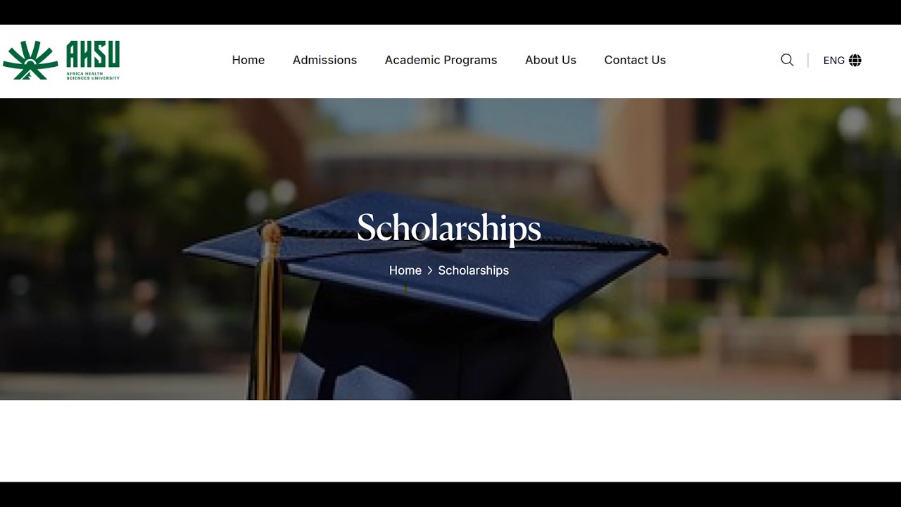 uko wakwikorera application ya AHSU scholarship byoroshye ntakiguzi