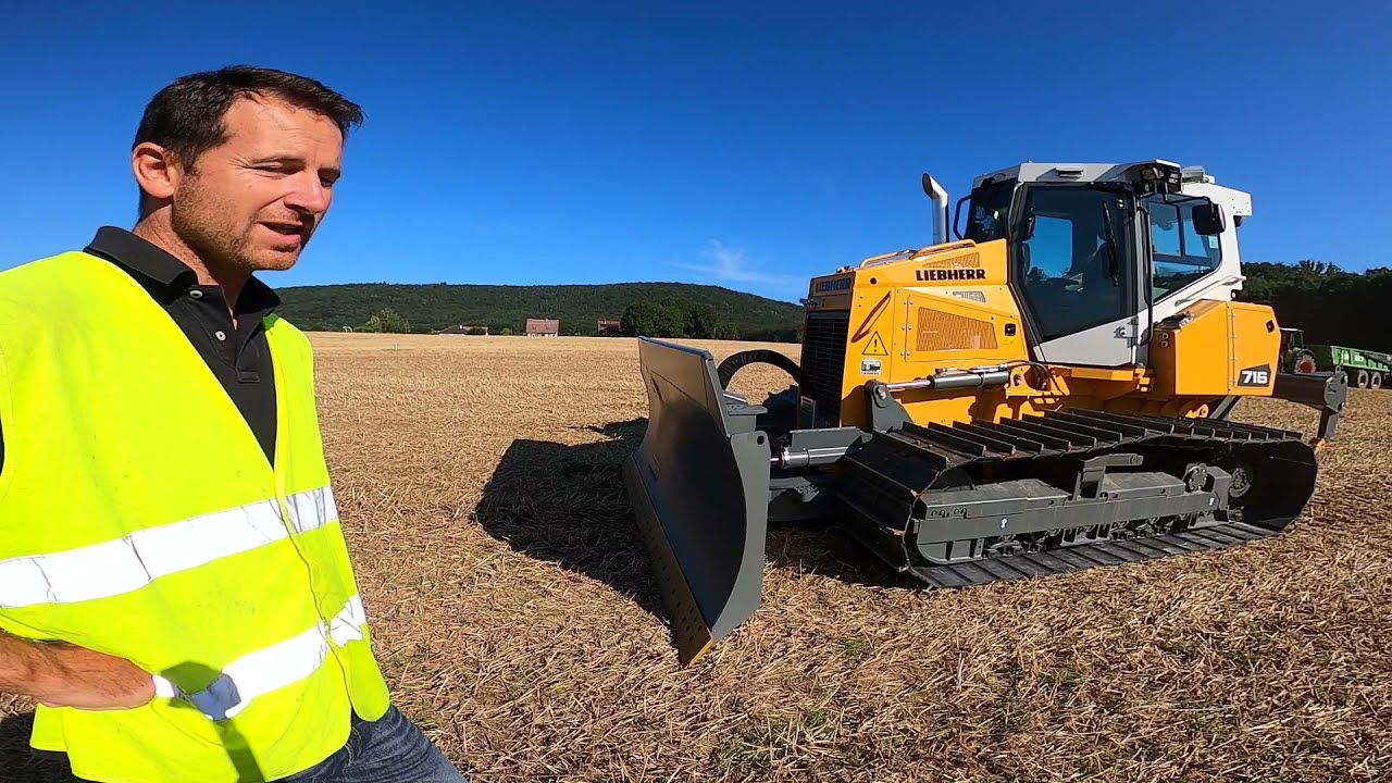 On décaisse 4000 m3 de terre !