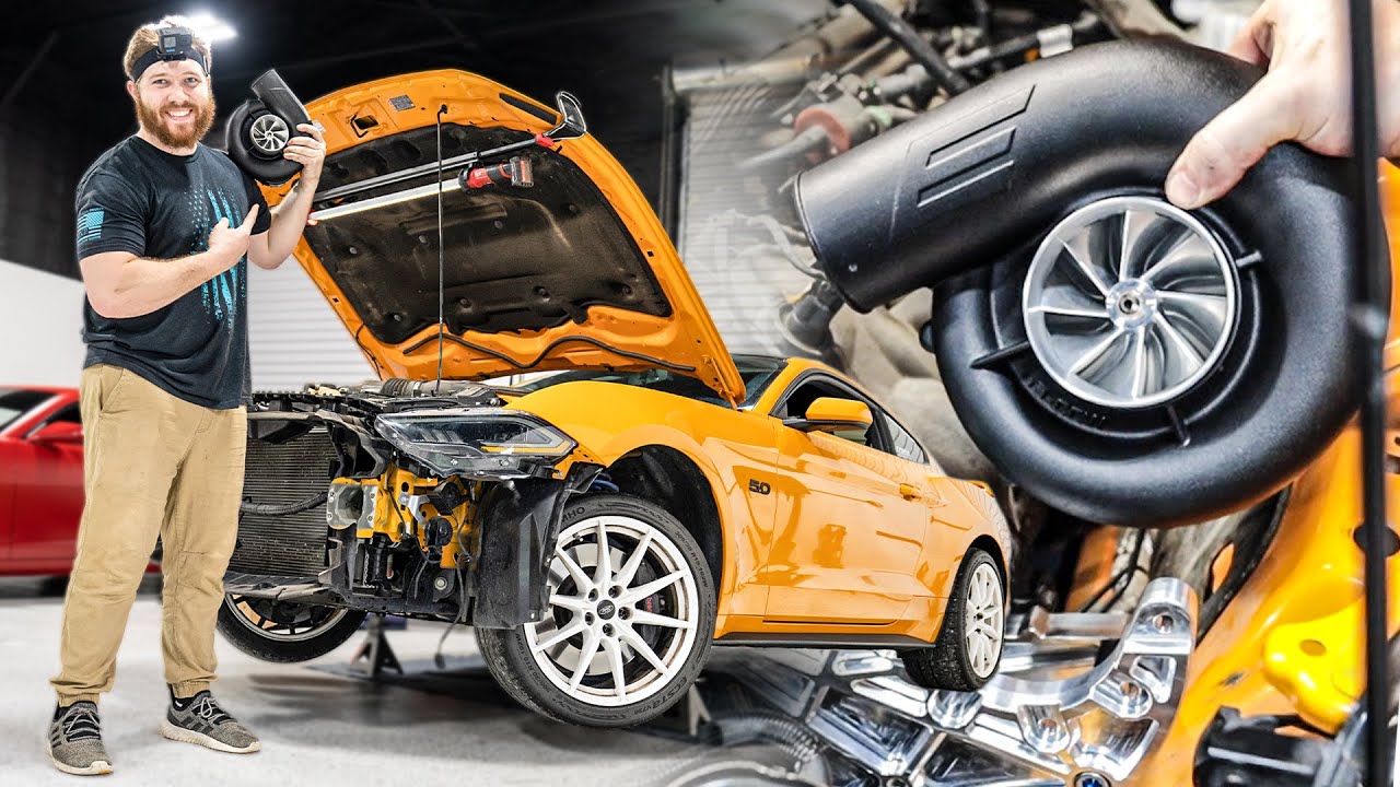 Мы прокачали мою машину за один день! | Установка нагнетателя ESS Tuning Mustang