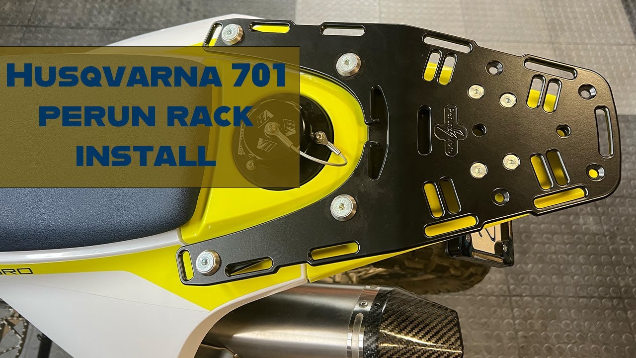 Husqvarna 701 Perun Rear Rack Install