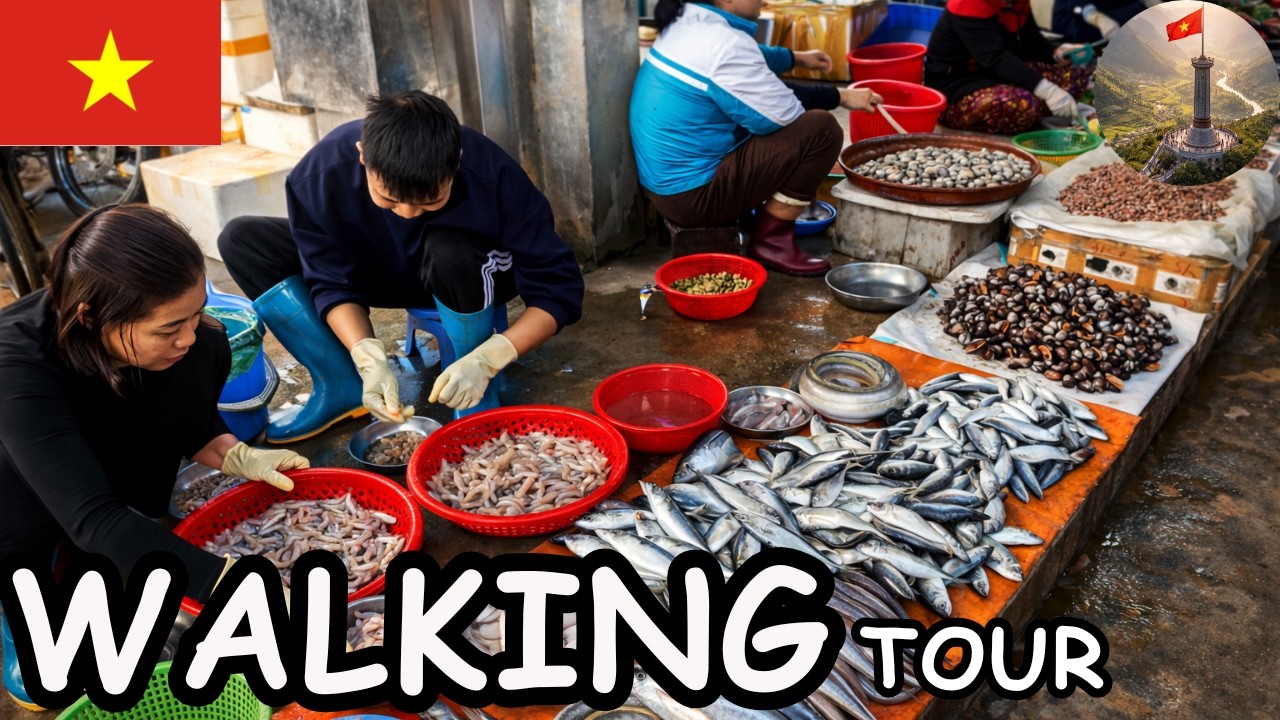 Gentle Smiles and Slow Moments at a Northern Vietnam Market