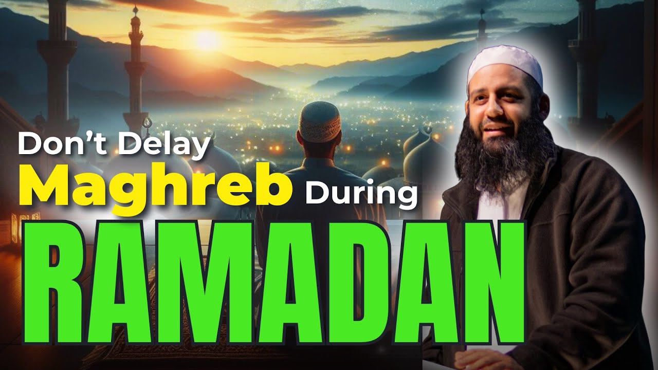 Avoid This Common Mistake at Maghrib During Ramadan | Abu Bakr Zoud