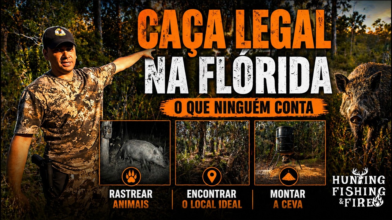 Da Ceva ao Tiro: Minha Estratégia de Caça na Flórida