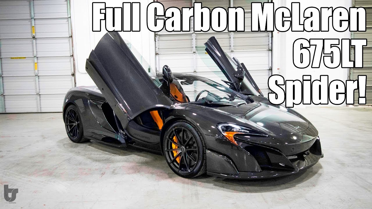 FULL CARBON McLaren 675LT Spider
