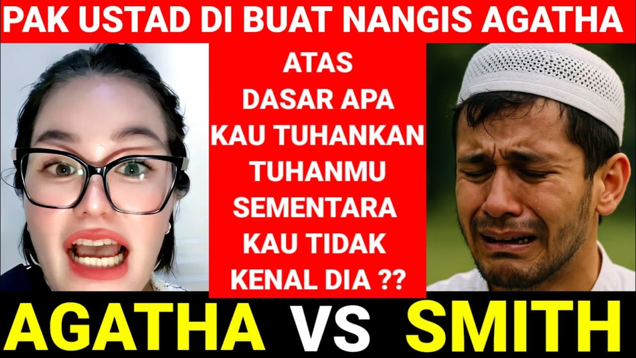 PAK USTAD DI BUAT NANGIS AGATHA ATAS STETMEN INI 