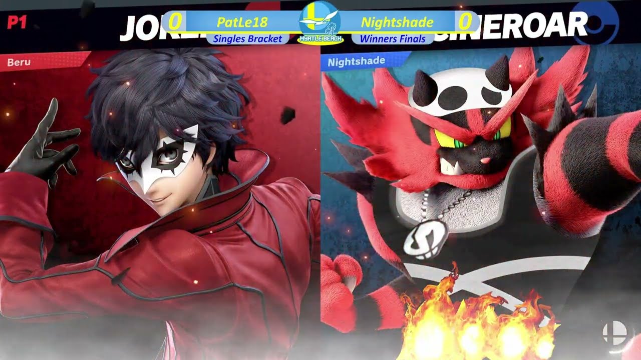 SocaSmash 165 Ultimate Singles: Nightshade (Incineroar, Kazuya) vs PatLe18 (Joker) Winners Finals
