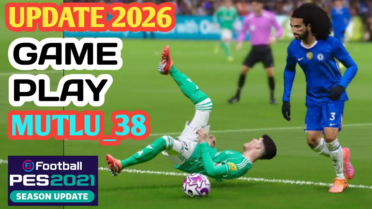 PES 2021 Mutlu_38 gameplay + AI_tweaks smart mode Update 2026