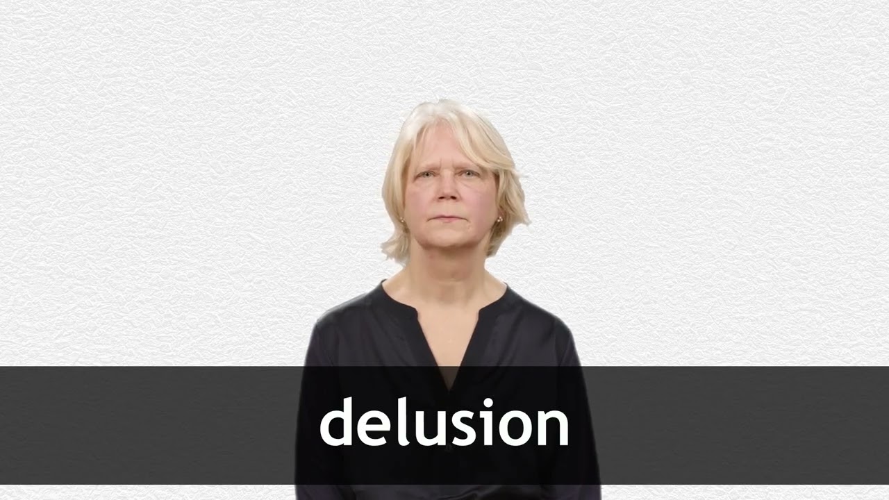 How to pronounce DELUSION in American English