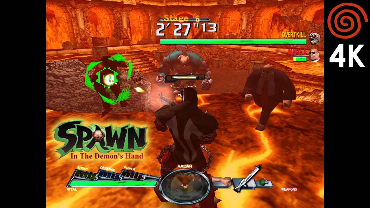 Spawn: In the Demon's Hand (4K / 2160p / 60fps) | Redream Emulator (Premium) on PC | Sega Dreamcast