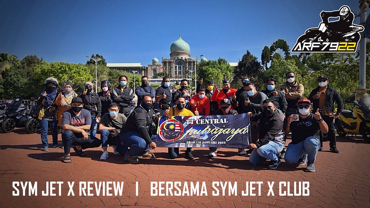 Sym Jet X Review  -  Bersama Sym Jet X Club