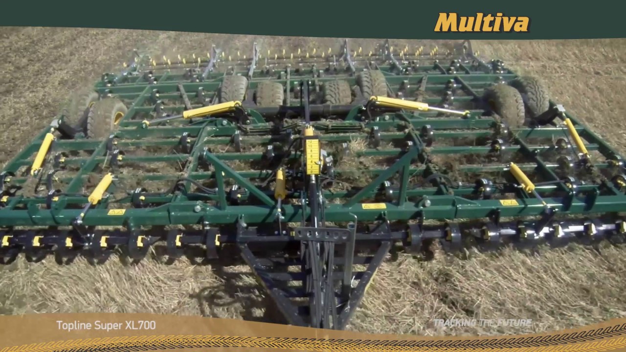 Multiva Optima T & Topline Super  - Såbedsharver