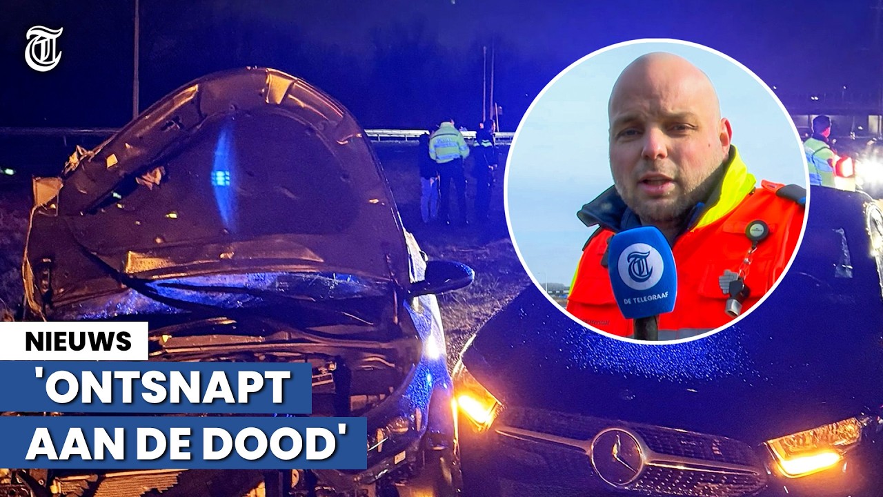 Heftige momenten voor weginspecteur: 'Ik heb een engeltje op mijn schouder gehad'