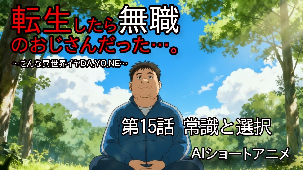 【第15話】常識と選択｜転生したら無職のおじさんだった… |Common Sense and Choice: Reborn as a Jobless Old Man